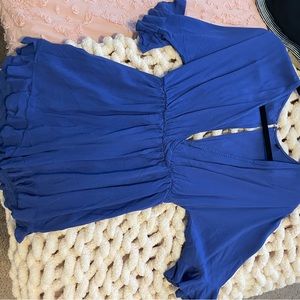 Blue romper